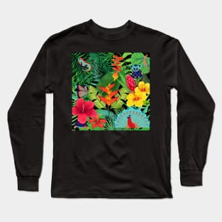 Beautiful Jungle Creatures Long Sleeve T-Shirt